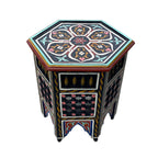 Moucharabi Wood Table Handmade - Black