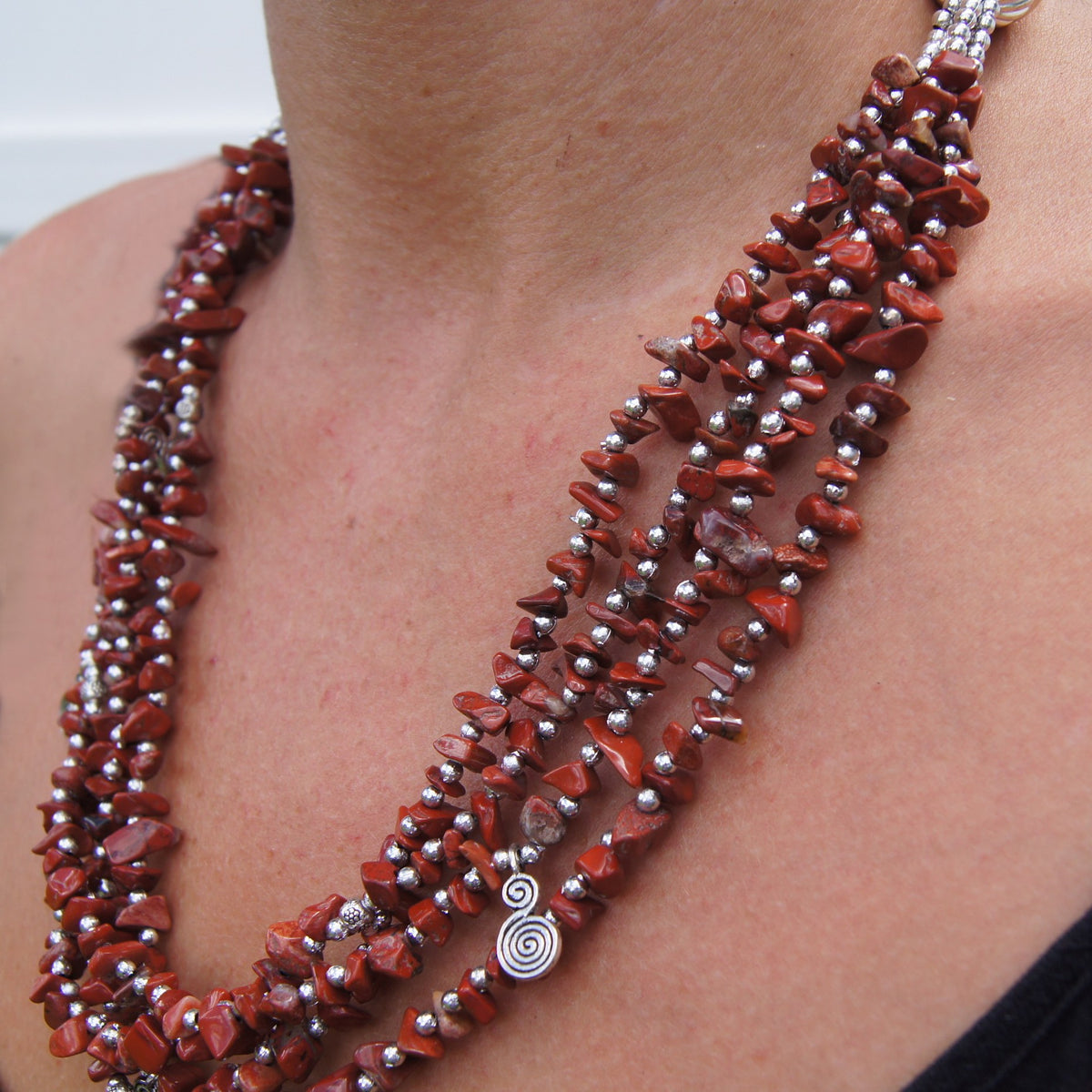 Nora Necklace - Brown