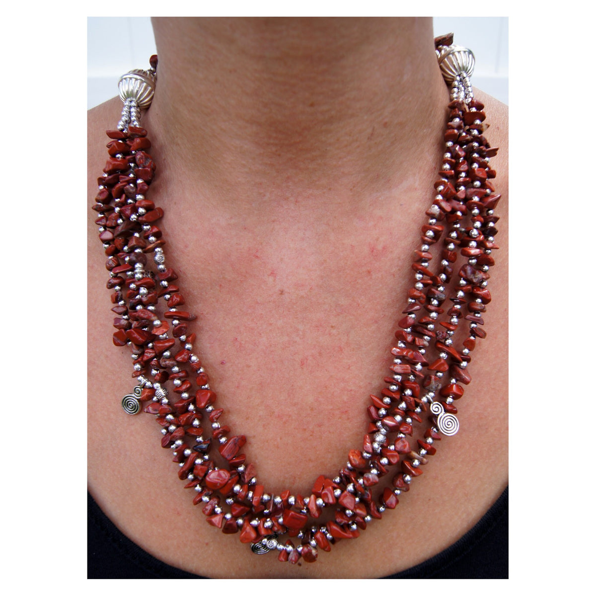 Nora Necklace - Brown