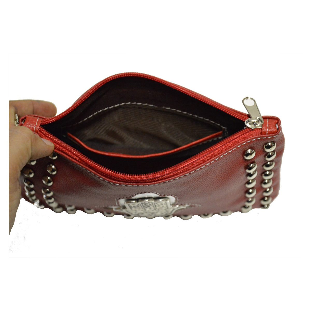 Kenza Clutch Hand of Fatima - Red