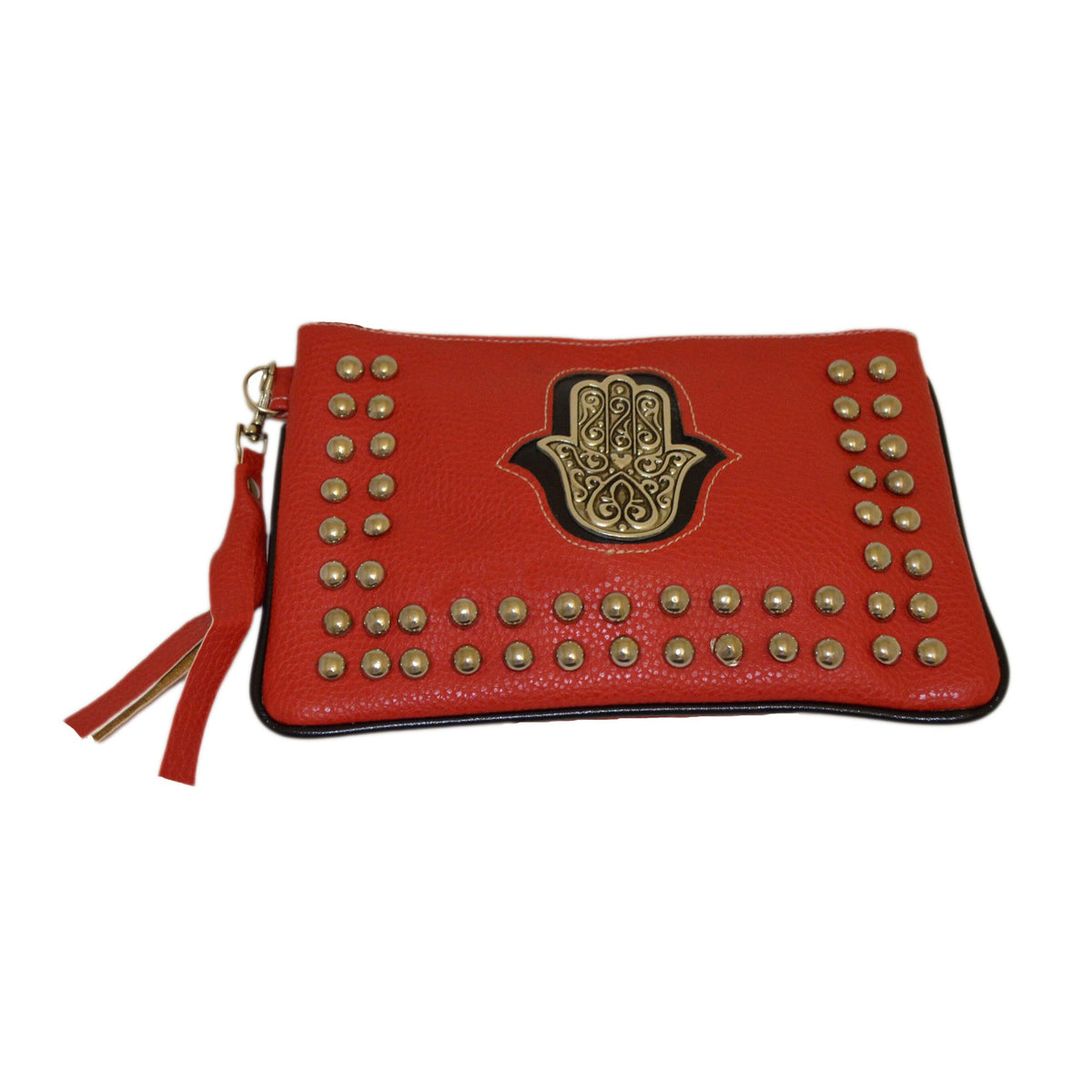 Kenza Clutch Hand of Fatima - Red