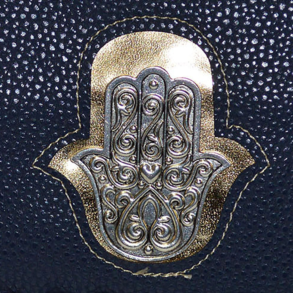 Kenza Clutch Hand of Fatima - Navy
