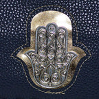Kenza Clutch Hand of Fatima - Navy