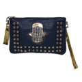 Kenza Clutch Hand of Fatima - Navy