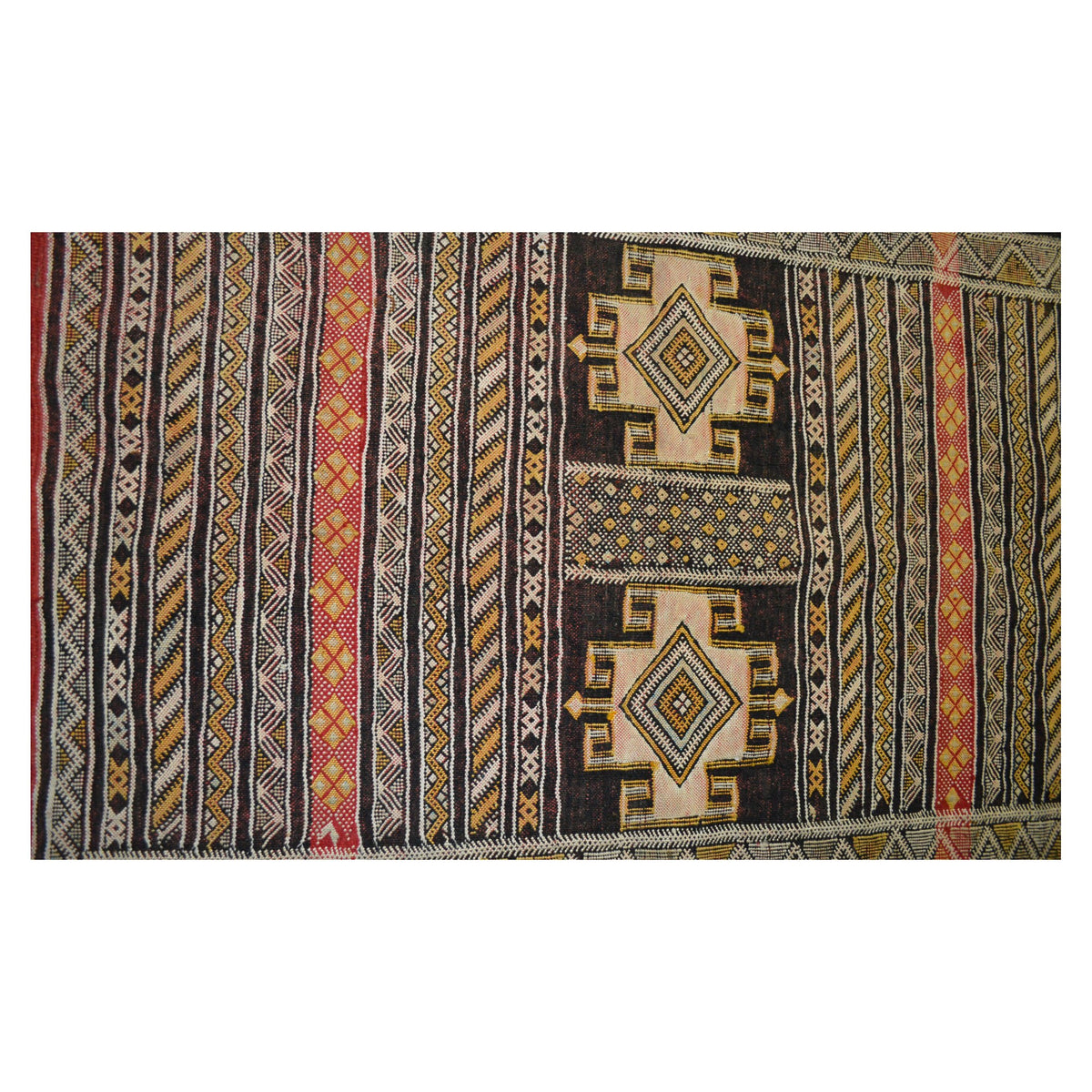 Badr Handmade Moroccan Rug Black