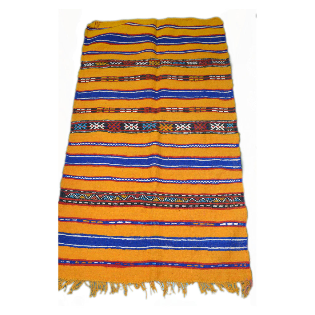 Fadwa Handmade Moroccan Rug Orange Medium