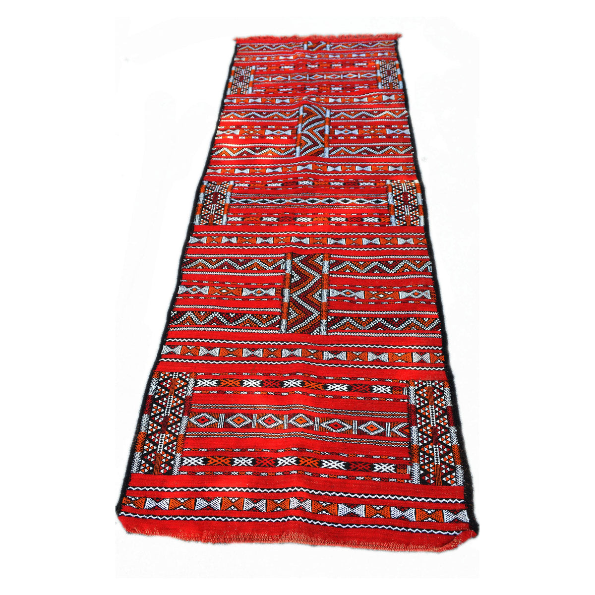 Qawtar Handmade Moroccan Rug Red Large