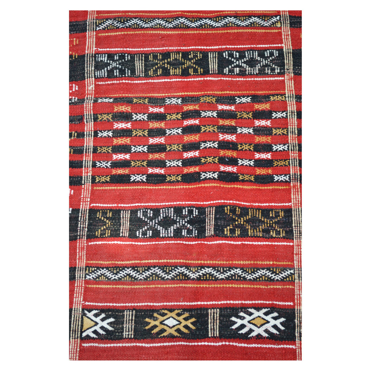 Ali Handmade Moroccan Rug Red Medium