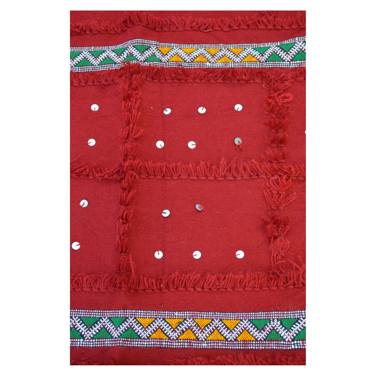Tamir Handmade Moroccan Rug Red Set of 2