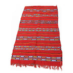 Handmade Moroccan Rug Red Medium