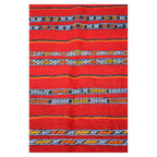Handmade Moroccan Rug Red Medium