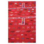 Yasmine Handmade Moroccan Kilim  Rug Red Large