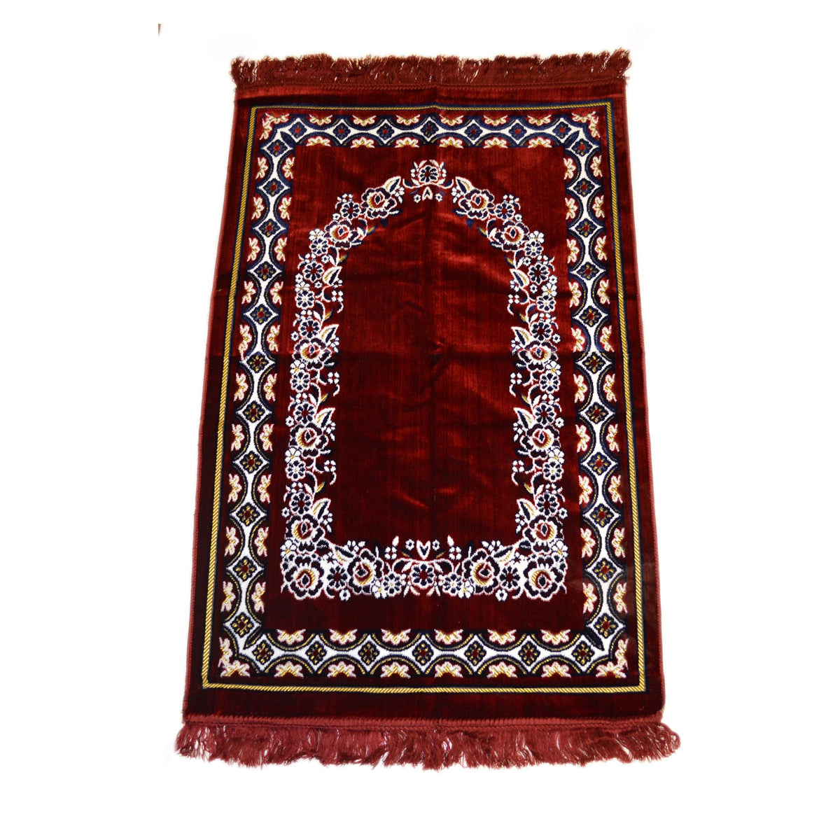 Sana Prayer Rug - Burgundy