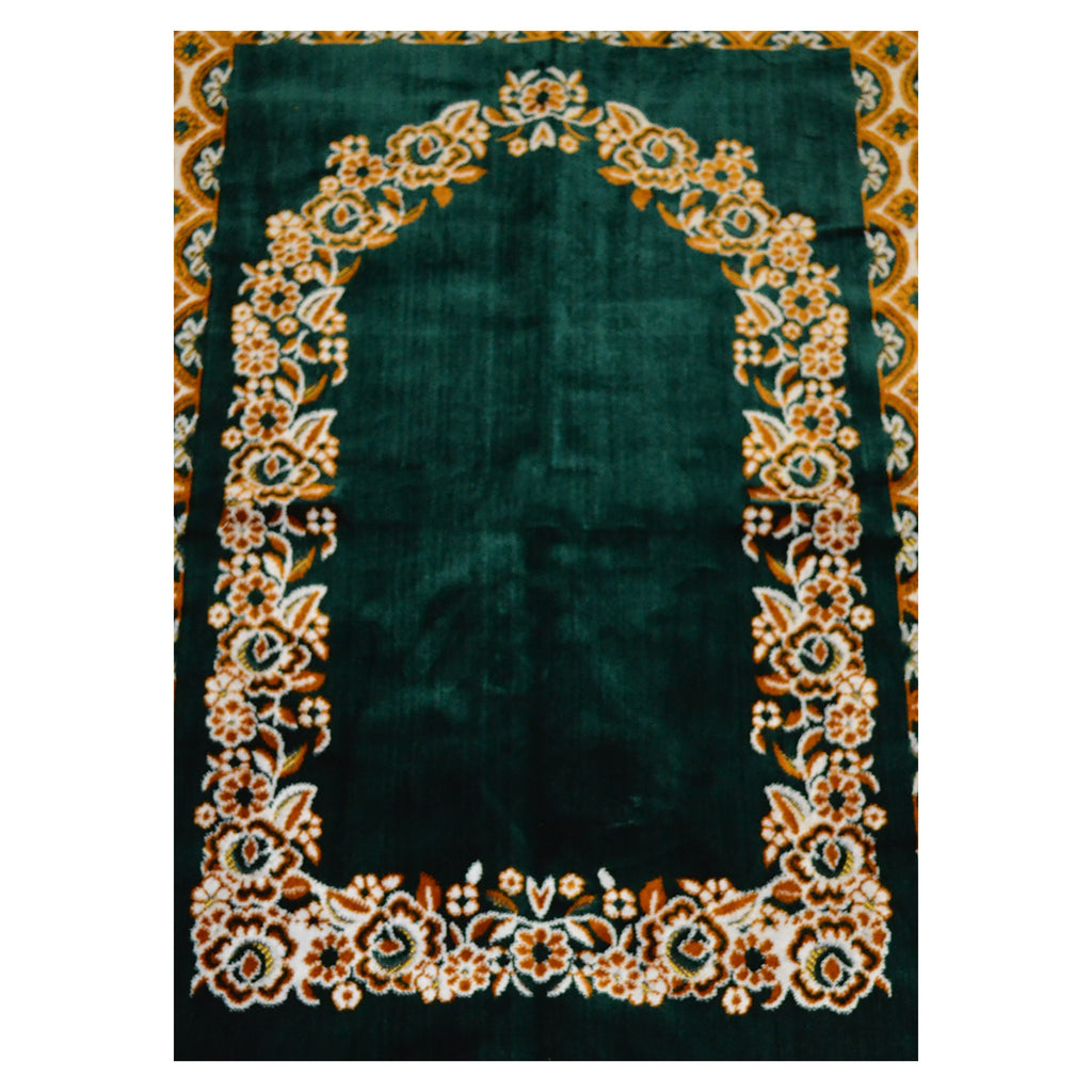 Sana Prayer Rug - Dark Green