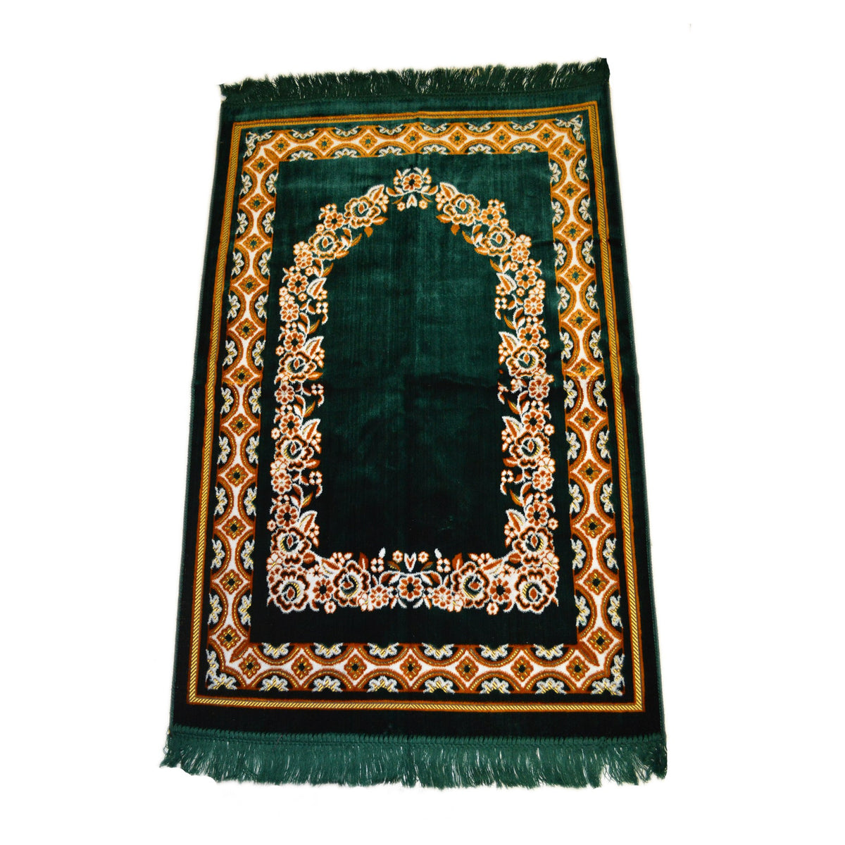 Sana Prayer Rug - Dark Green