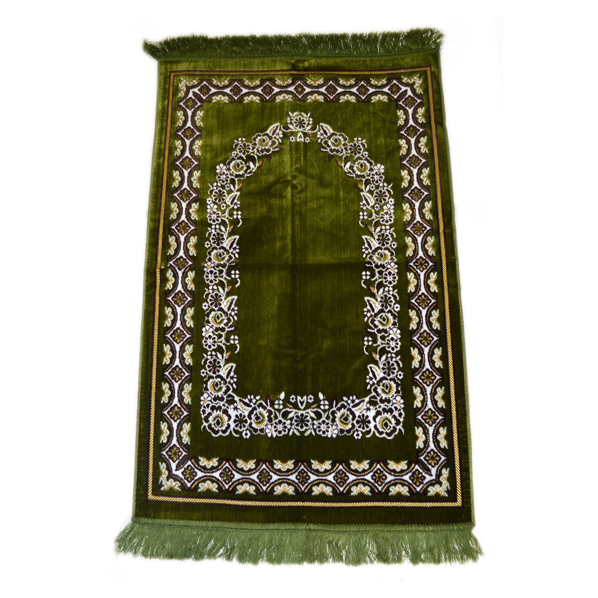 Sana Prayer Rug - Green Olive