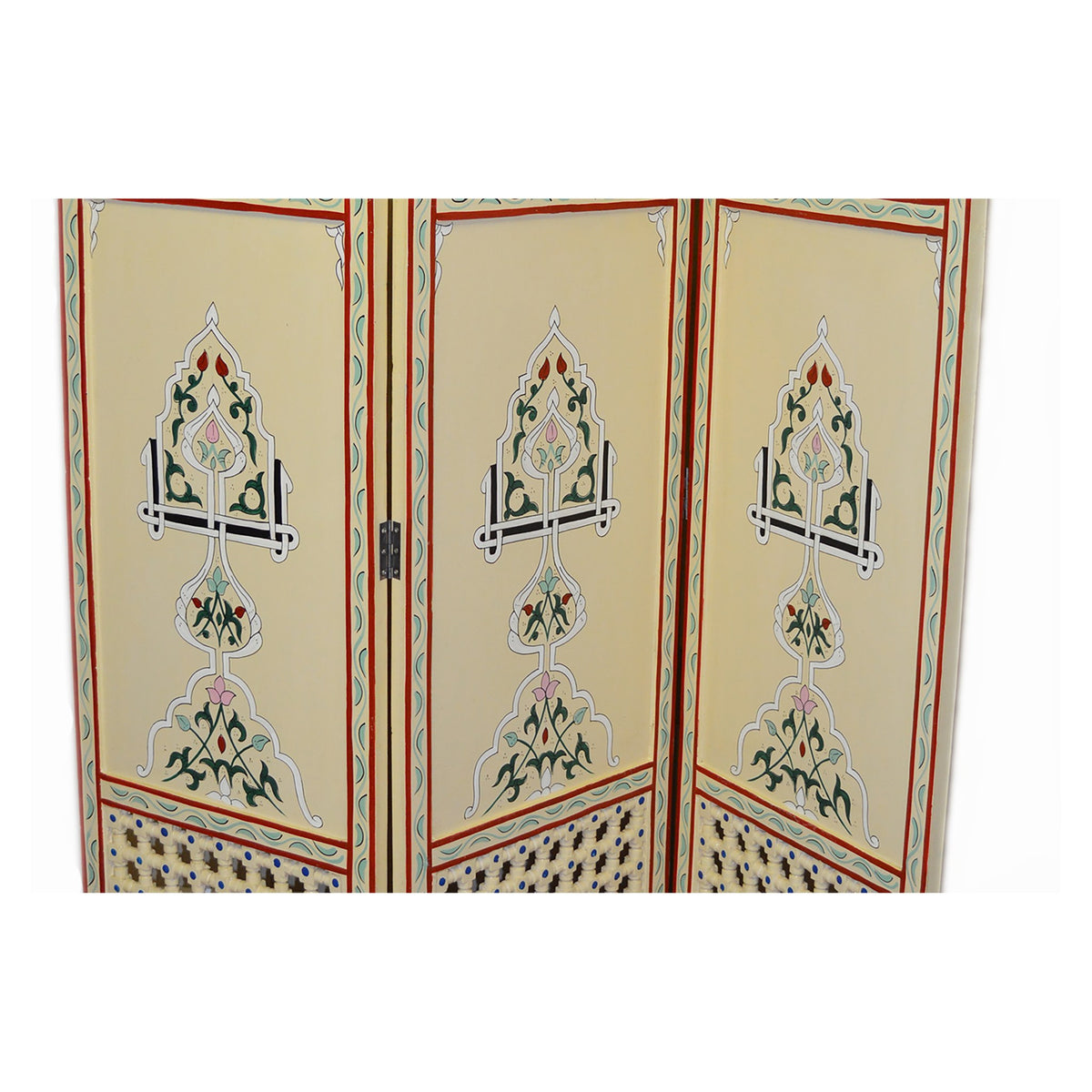 Beige Handmade Moorish Room Divider