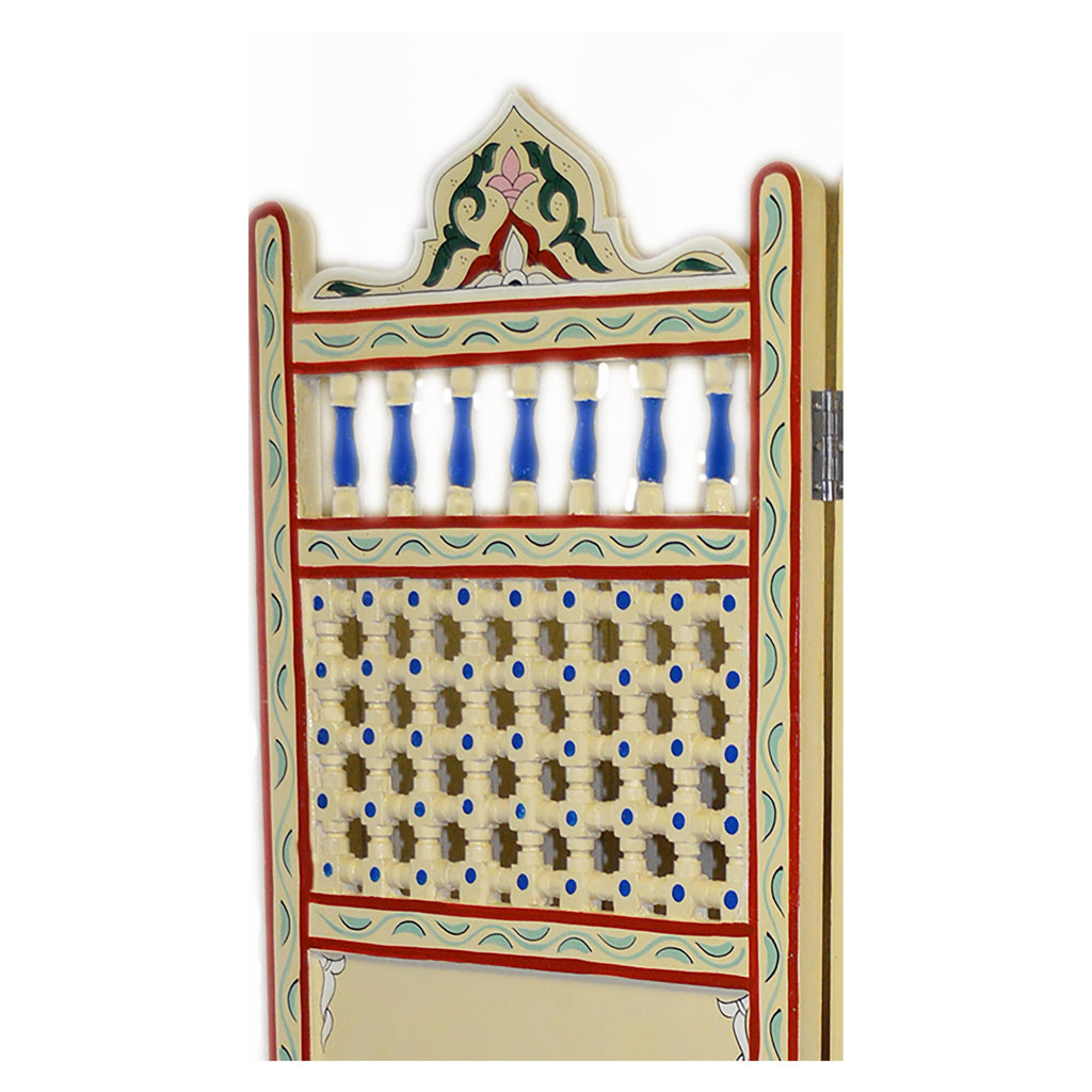 Beige Handmade Moorish Room Divider