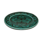 Safi Appetizer Serving Set Of Four Plates - Aqua