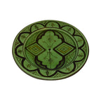Safi Appetizer Serving Set Of Four Plates - Green