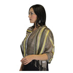 Rahma Shawl Silk Brown