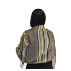 Rahma Shawl Silk Brown