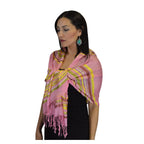 Rahma Shawl Silk Pink
