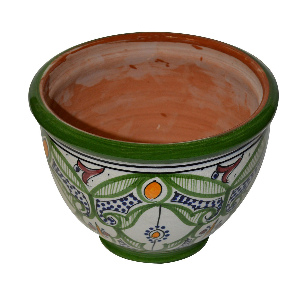 Verde Handmade Ceramic Large Flower Pot