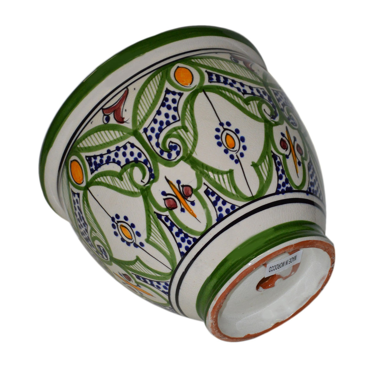 Verde Handmade Ceramic Large Flower Pot