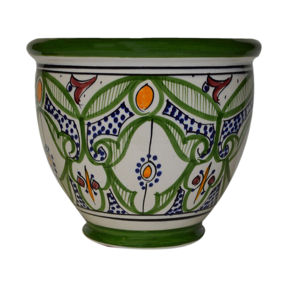 Verde Handmade Ceramic Large Flower Pot