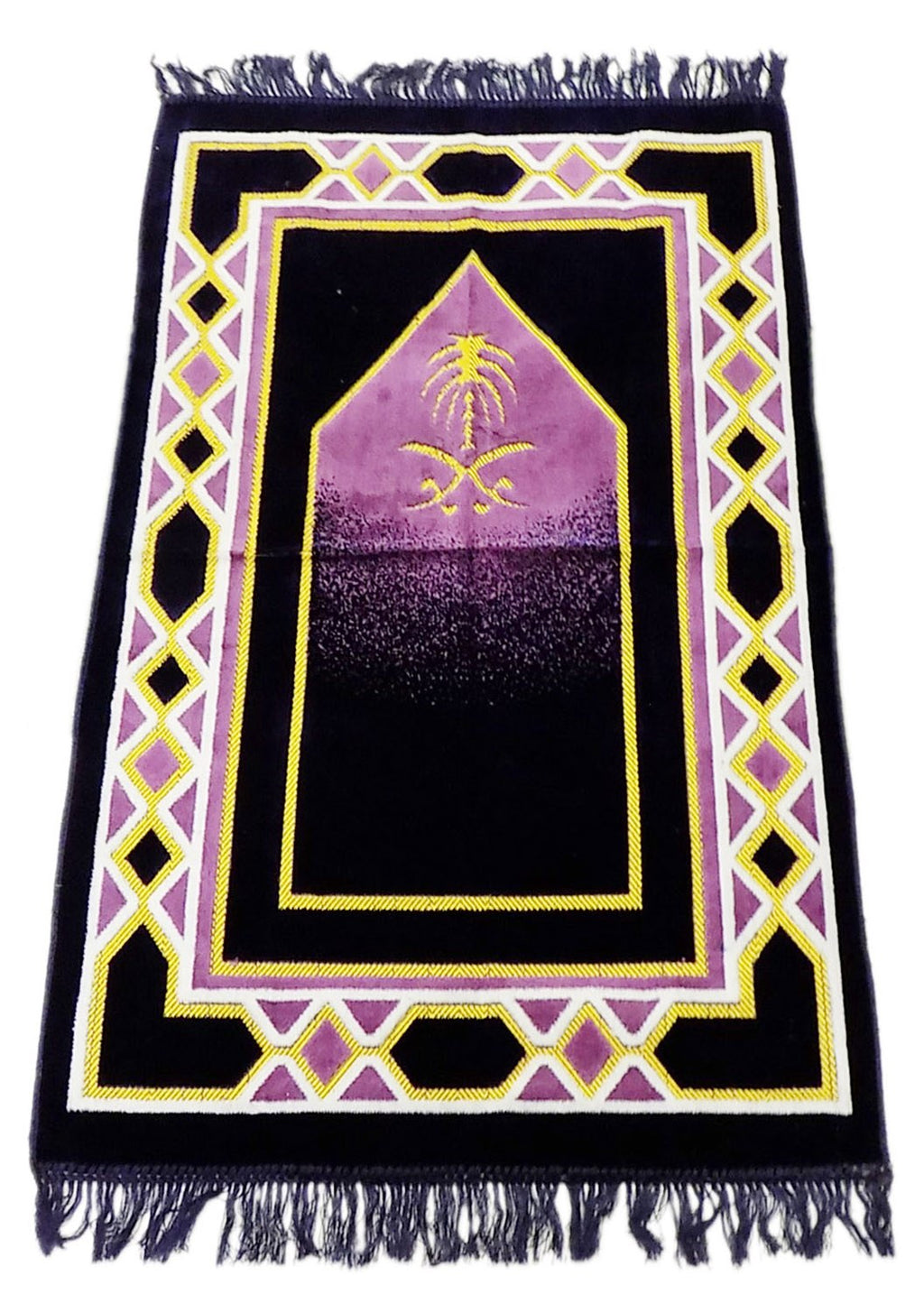 Basma Prayer Rug - Purple
