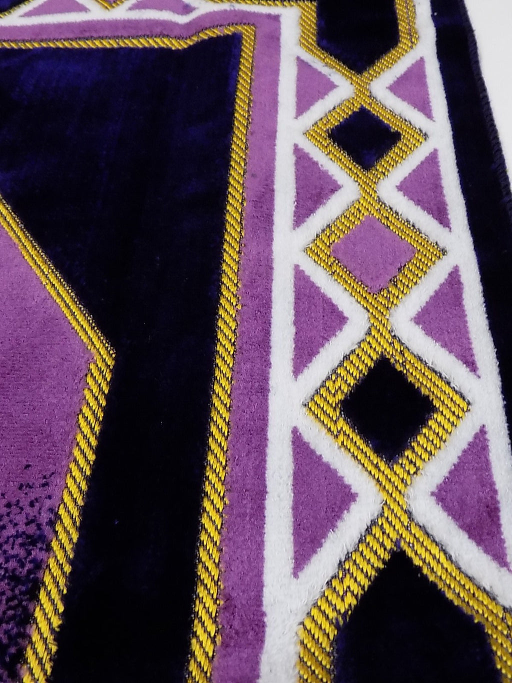 Basma Prayer Rug - Purple