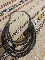 Berber Black Beaded Necklace
