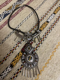 Berber Medallion Cord Necklace