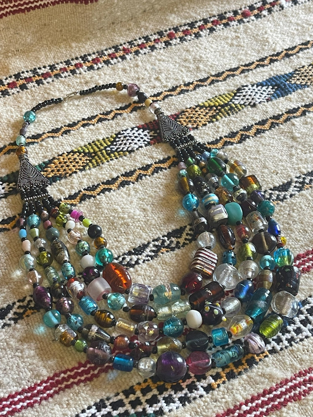 Berber Multicolor Beaded Necklace