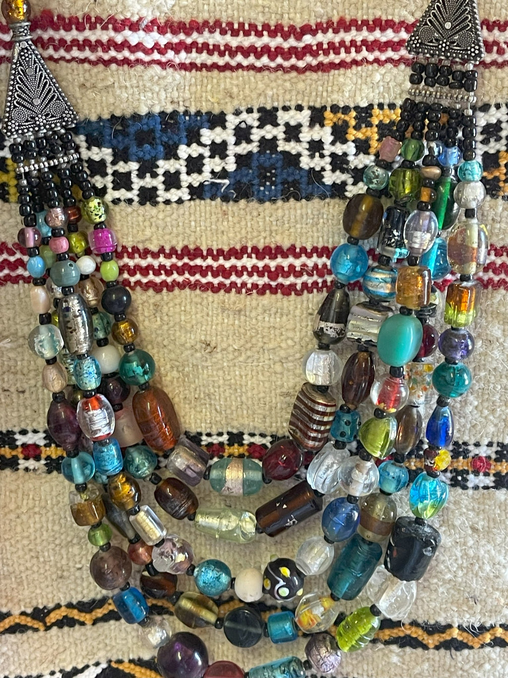 Berber Multicolor Beaded Necklace