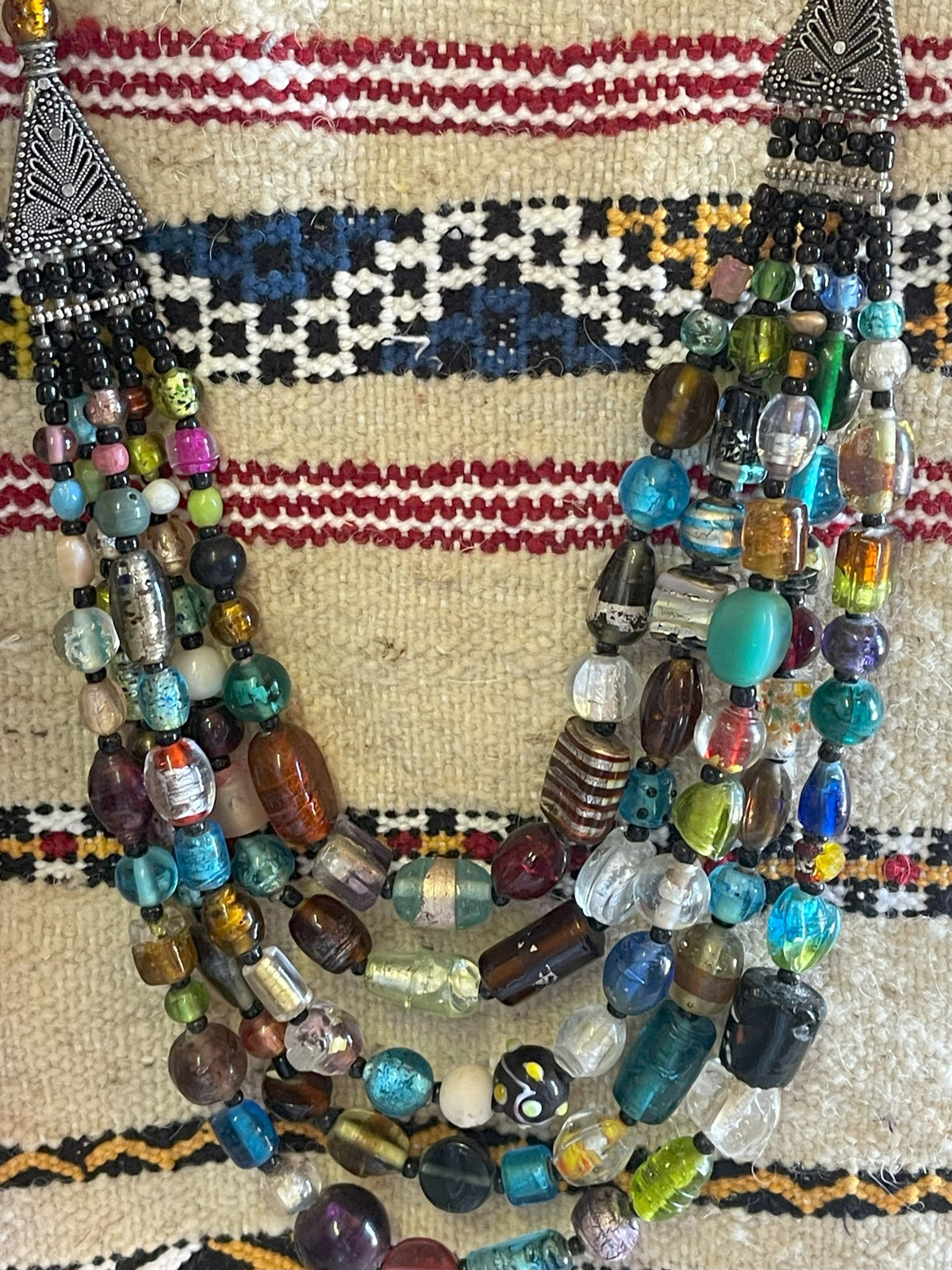 Berber Multicolor Beaded Necklace