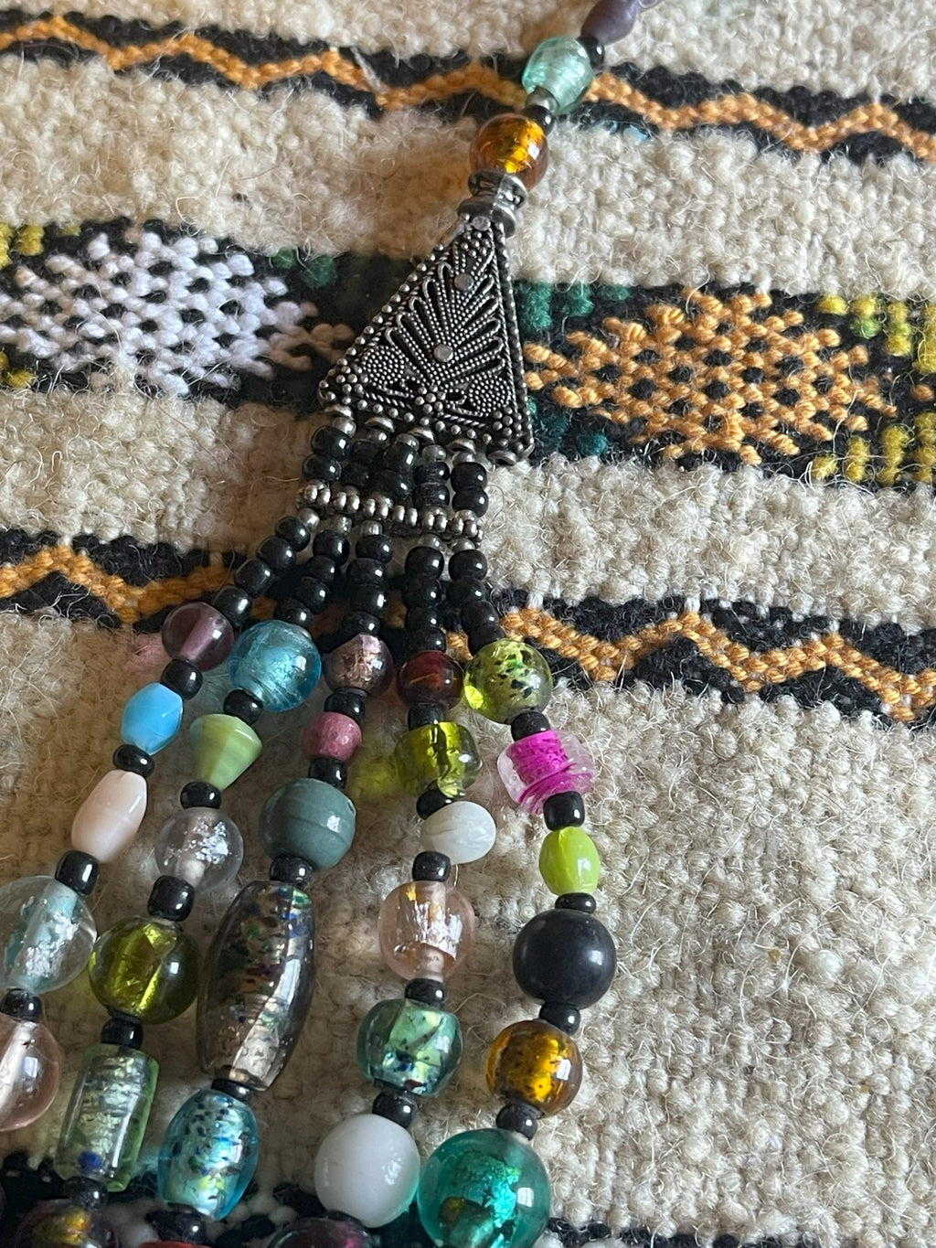 Berber Multicolor Beaded Necklace