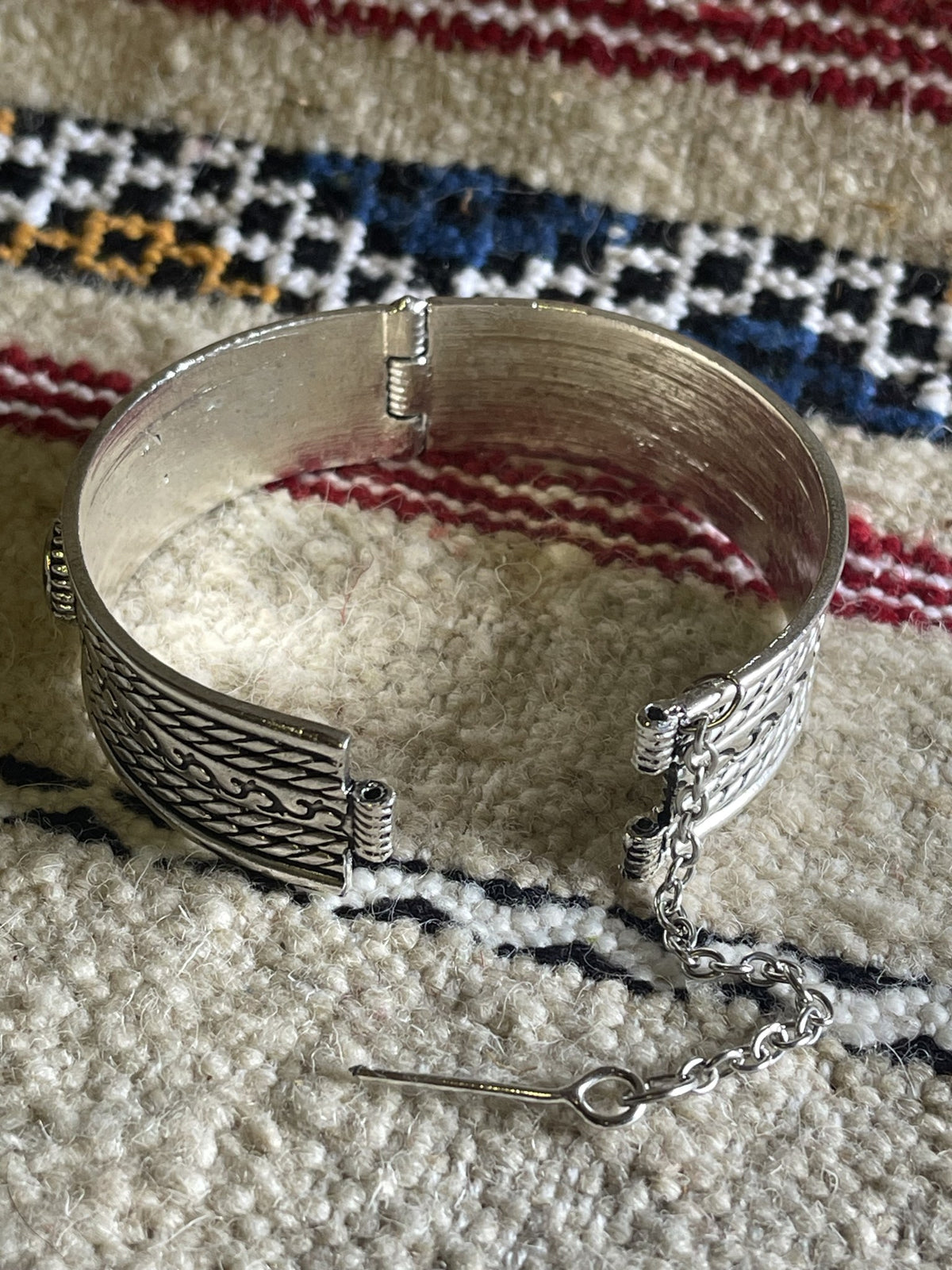 Berber Rope Bangle Black