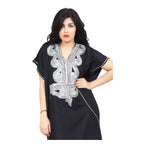 Maria Moroccan Woman Casual Kaftan - Black
