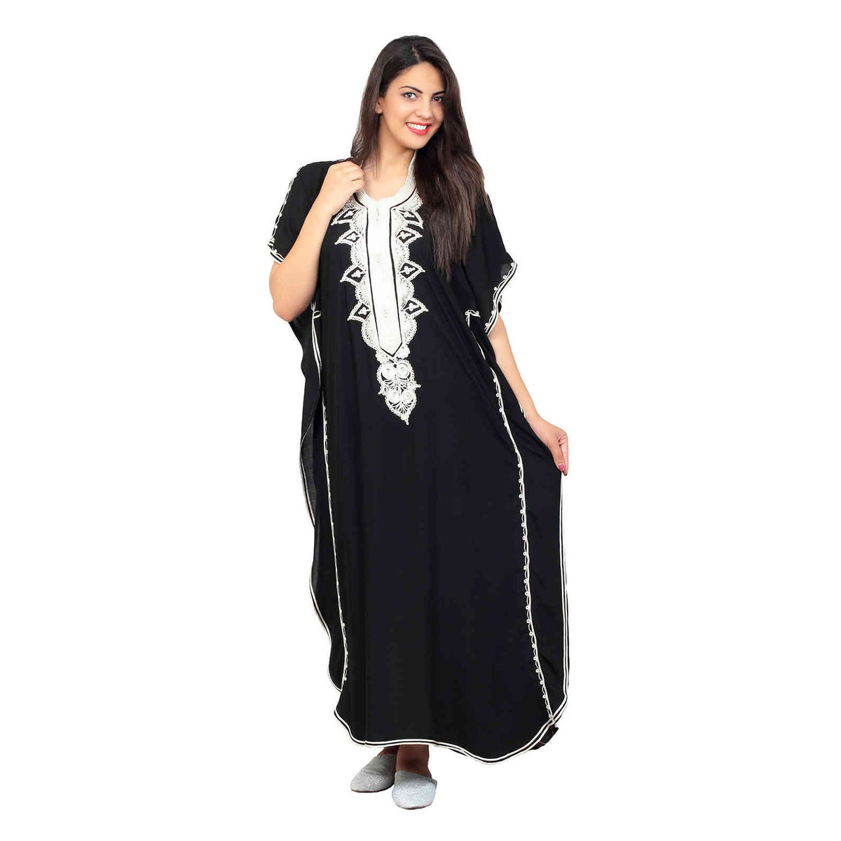 Jasmine Caftan - Black
