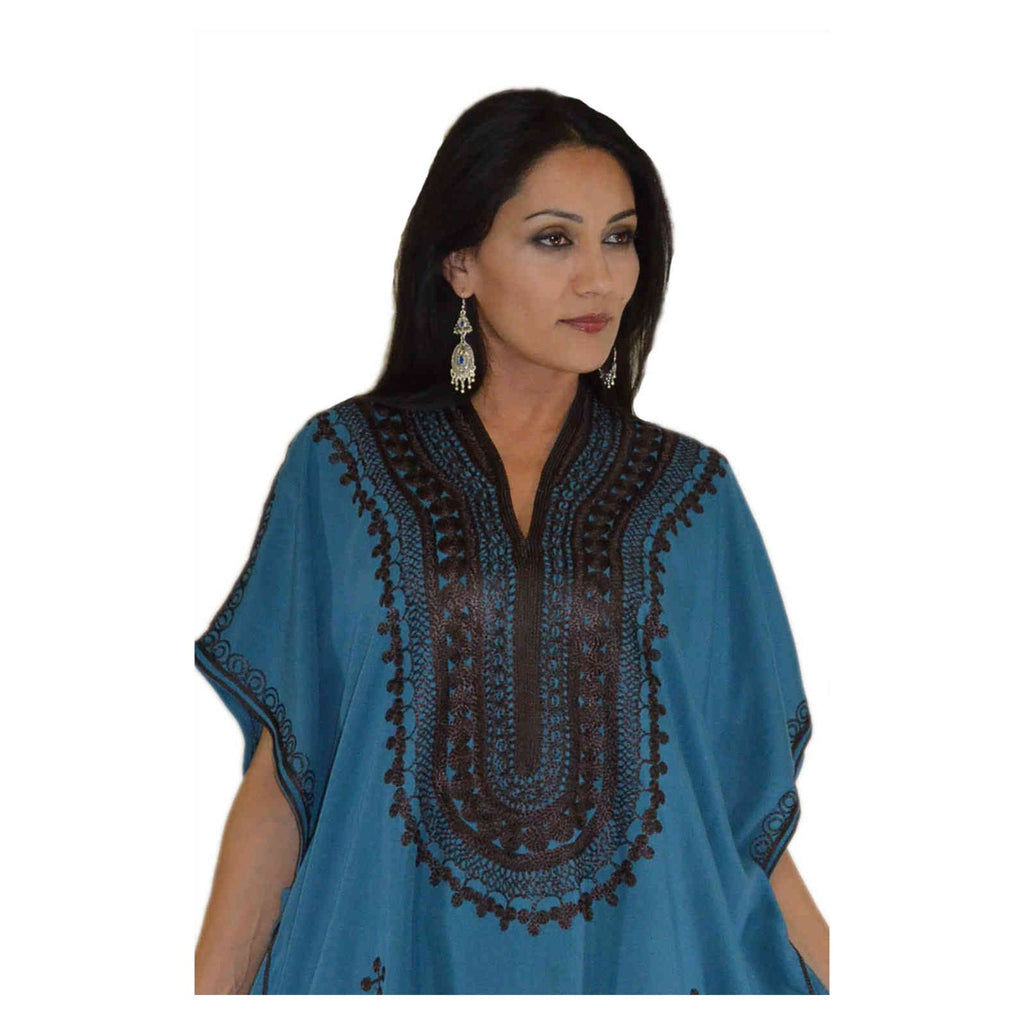 Camilia Caftan - Blue