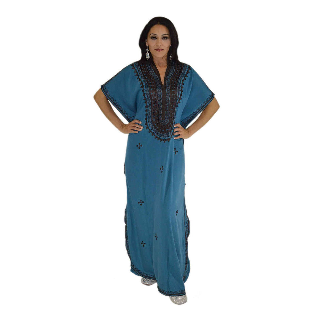 Camilia Caftan - Blue