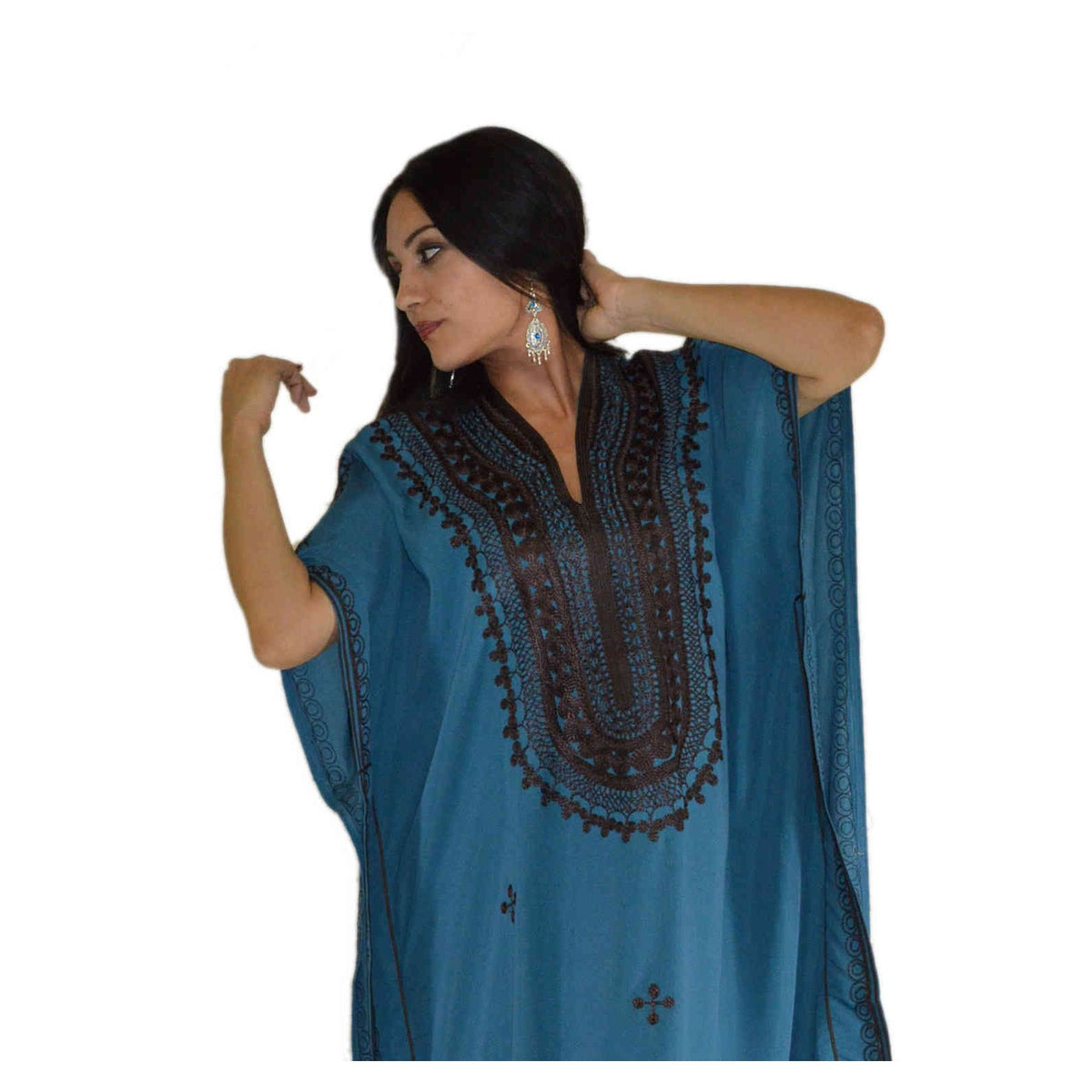 Camilia Caftan - Blue