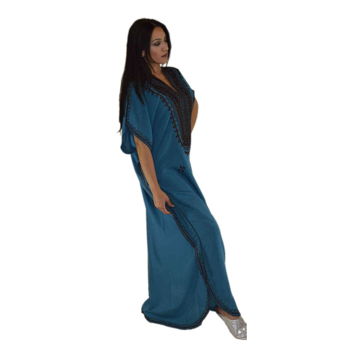 Camilia Caftan - Blue