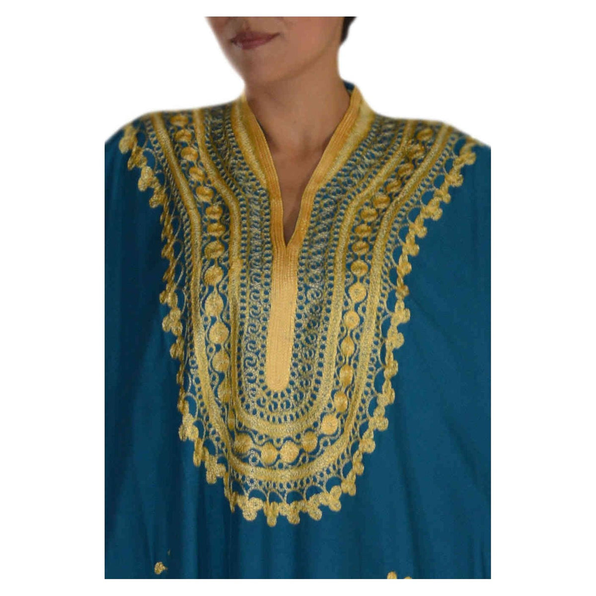 Kaltoum Caftan - Blue