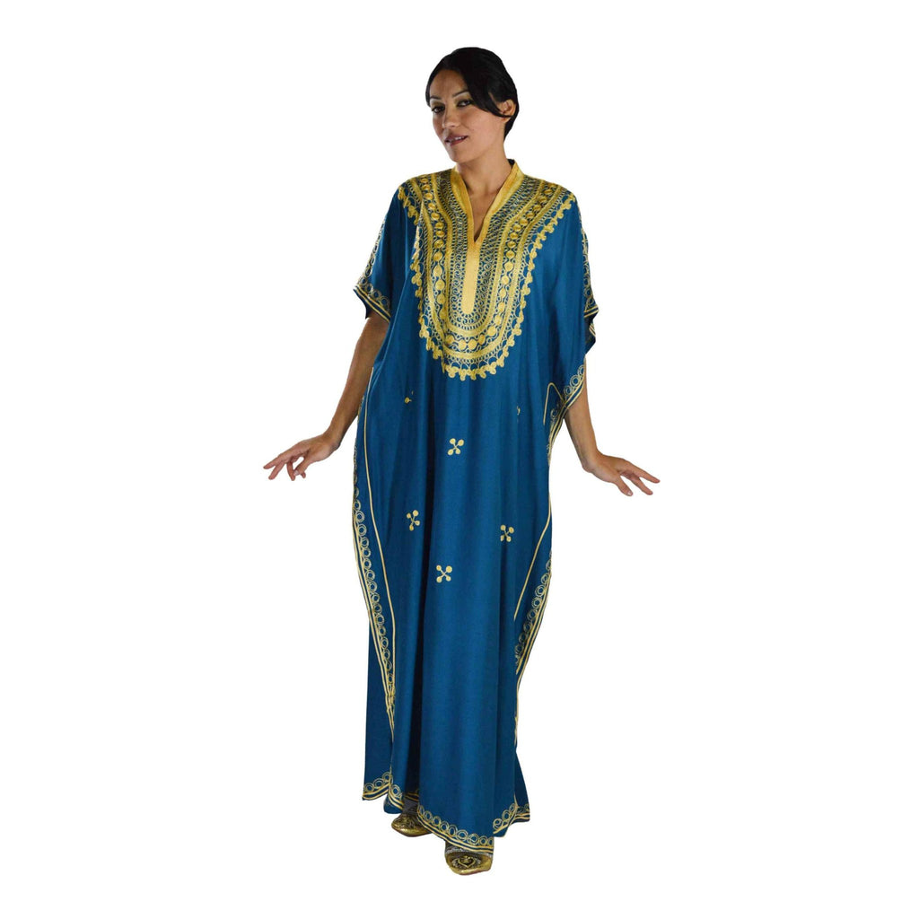 Kaltoum Caftan - Blue