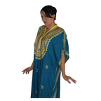 Kaltoum Caftan - Blue