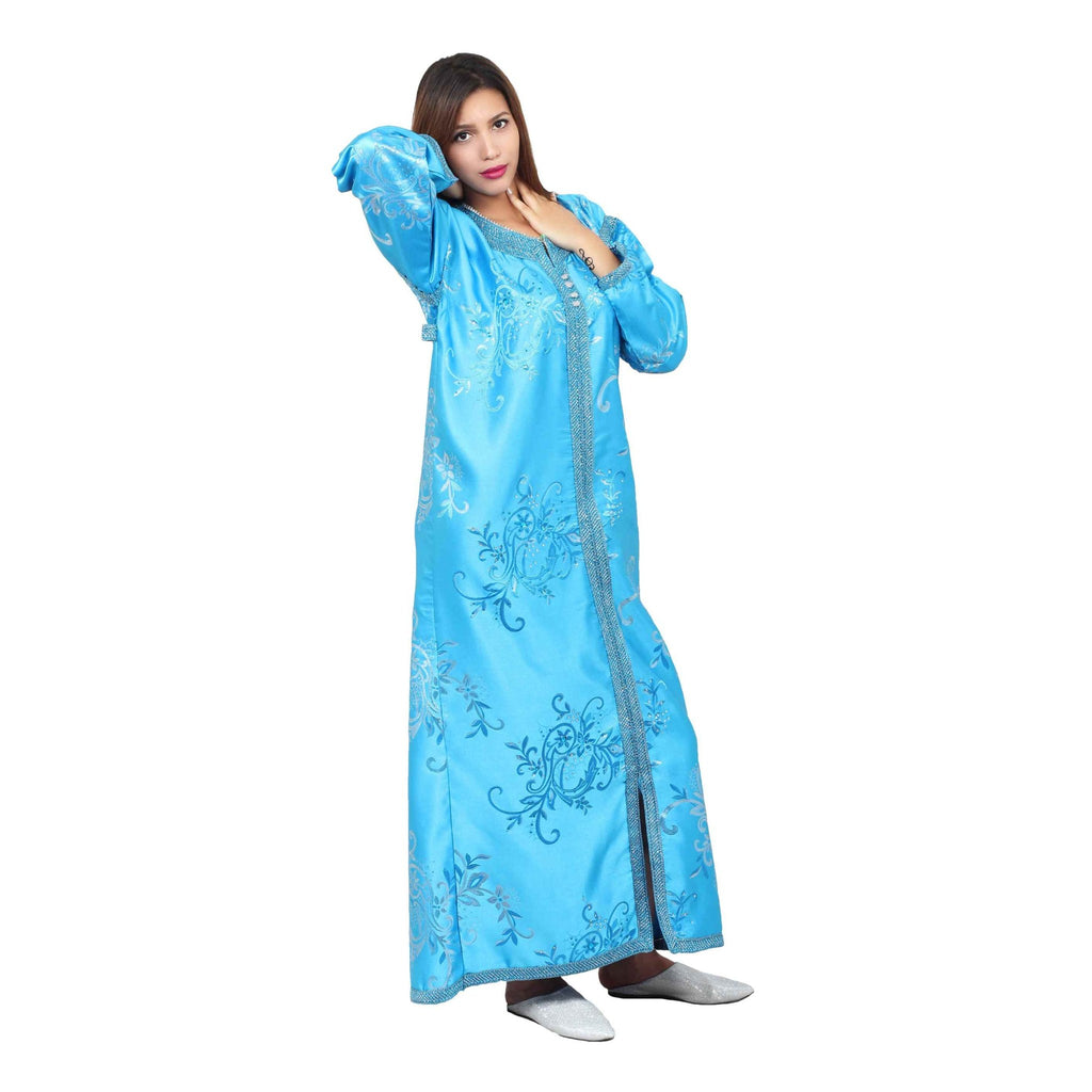 Bouchra Caftan Light Blue -3290