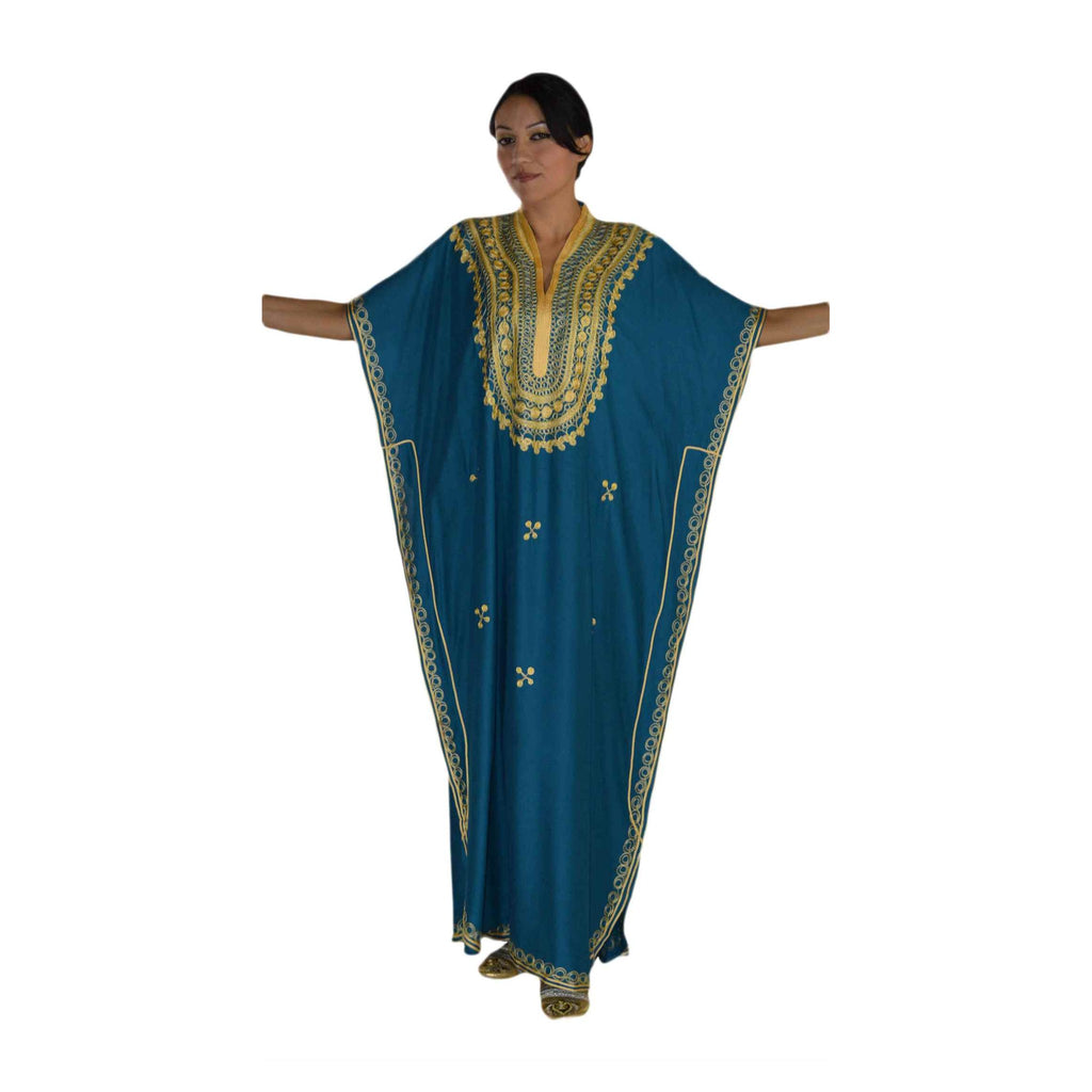 Kaltoum Caftan - Blue